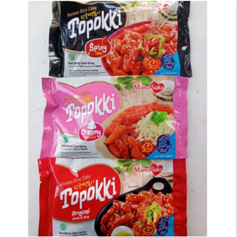 

Toppoki Instan/mamasuka/kueberas