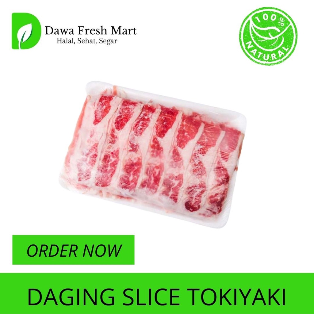 

Daging Slice Sukiyaki / Teriyaki Dawa FreshMart 500 Gram PREMIUM