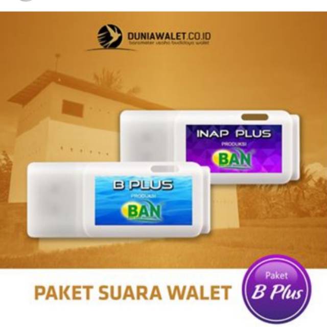 PAKET SUARA WALET B PLUS ORIGINAL BAN DUNIA WALET DRS ARIF BUDIMAN