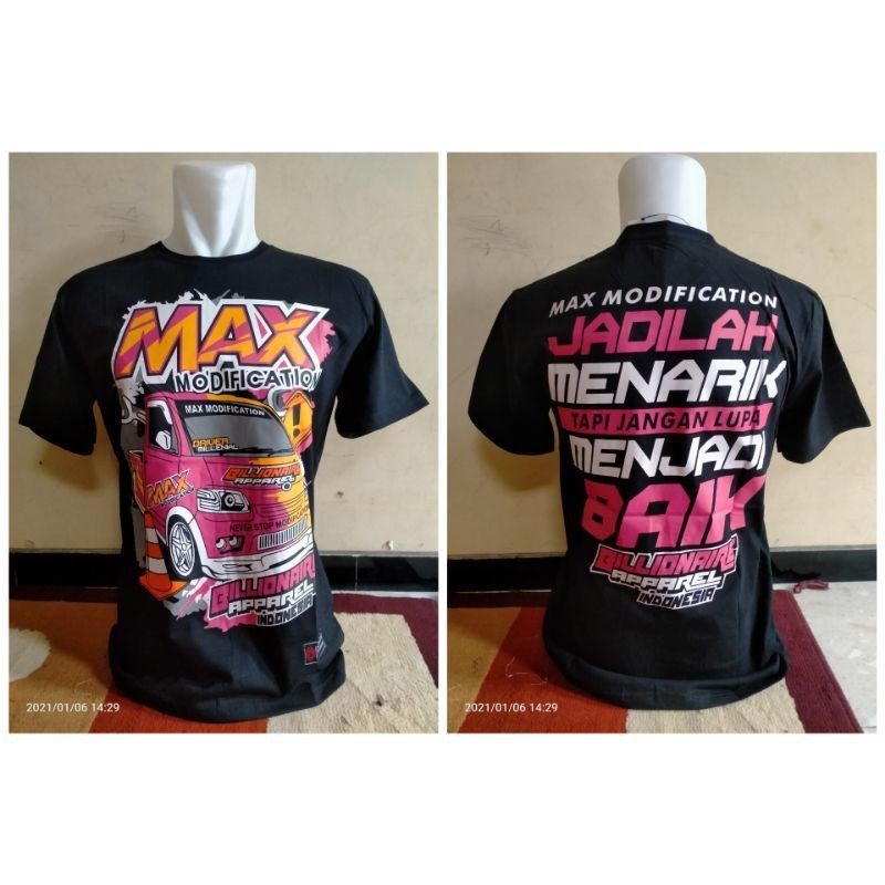 KAOS TSHIRT BOS MUDA REZEKI LANCAR DISTRO PREMIUM