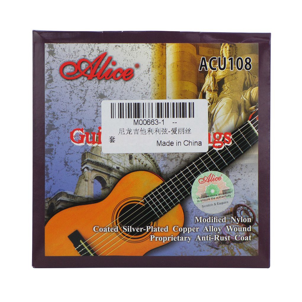 Alice ACU108 Clear Nylon Senar Guitalele Strings