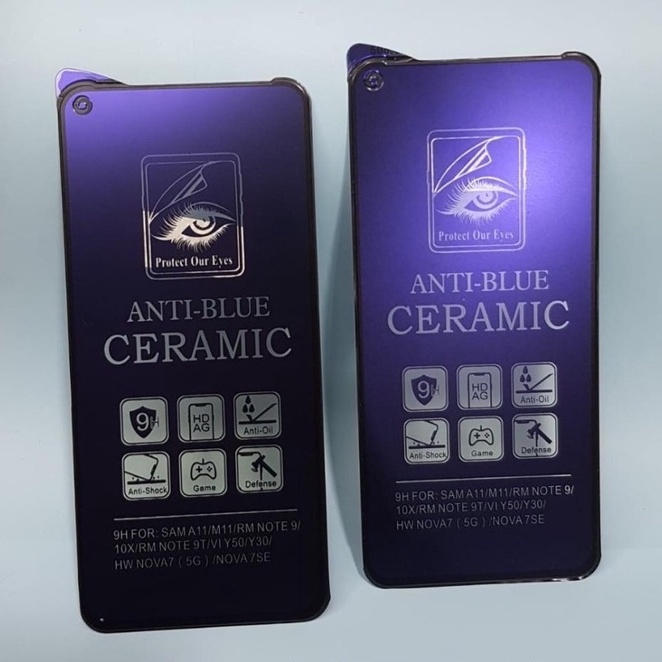 SCREEN PROTECTOR CERAMIC MATTE ANTI BLUE XIAOMI REDMI NOTE 9 - FA