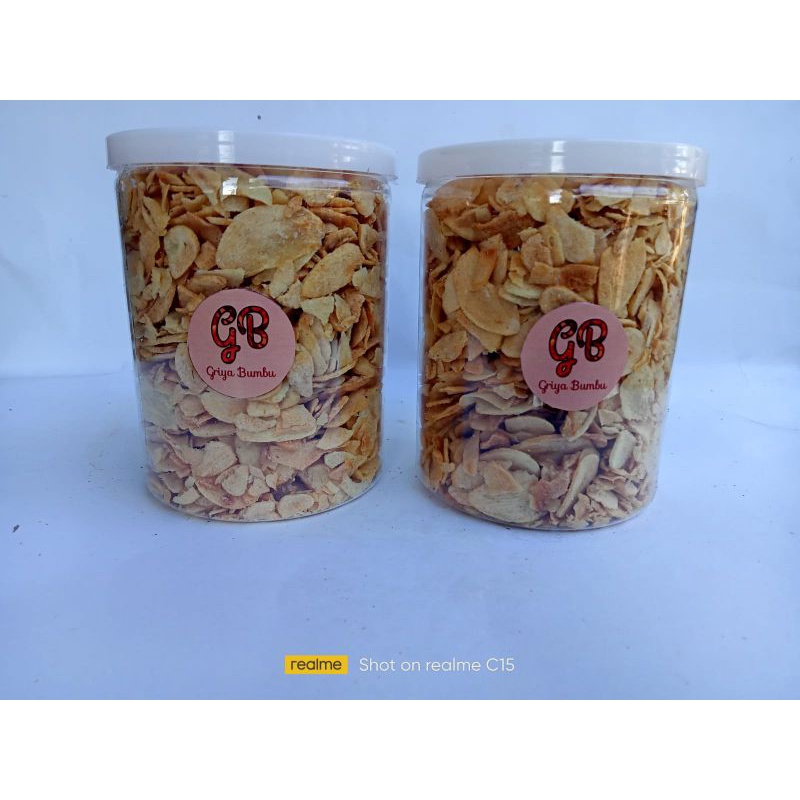 

BAWANG PUTIH GORENG TOPLES 150 GRAM