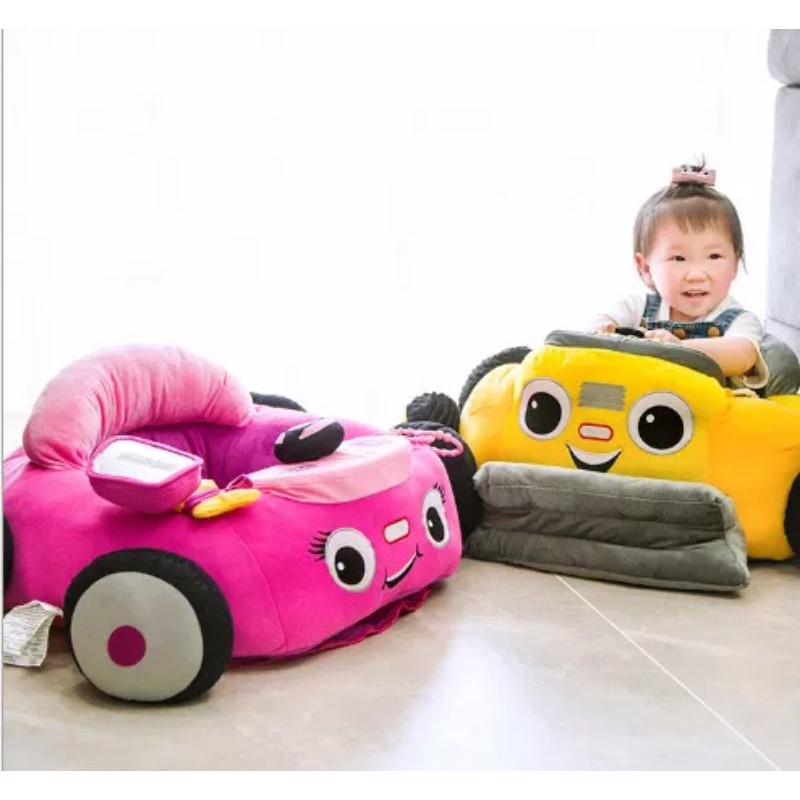 CUTE CAR! Gratis Isi Sofa kursi mainan mobil-mobilan bayi belajar duduk import lucu