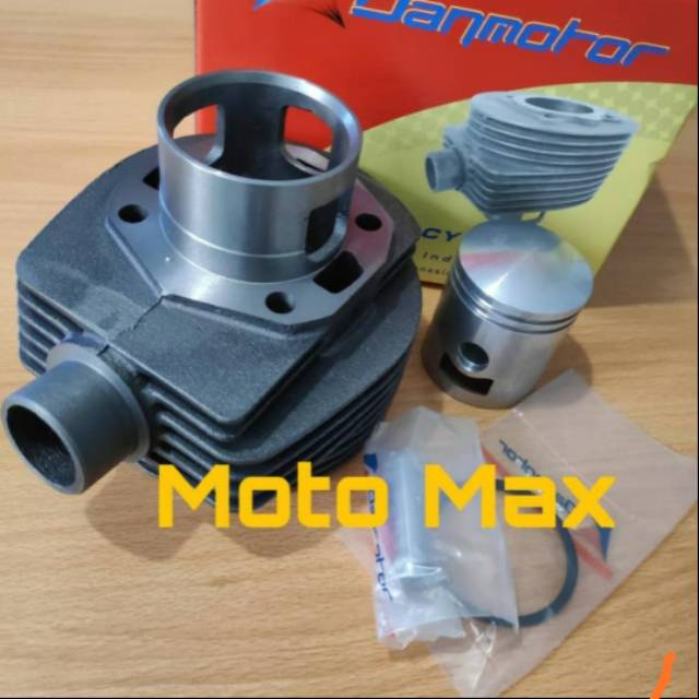 Paket Blok + Seher Danmotor Vespa PX Blok Seher Lubang 3 Port 3