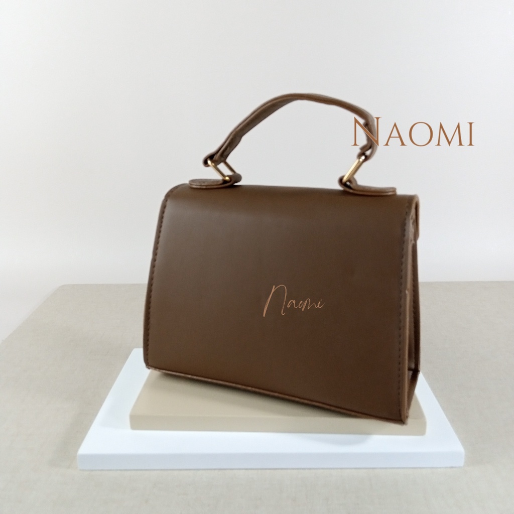 NAOMI - Georgia Sling Bag Import - Tas Premium Wanita Kulit Sintetis - Motif Slempang - Tas Wanita - Tas Naomi - Naomi Bag - women bag