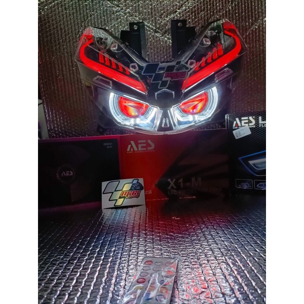 PROJIE BILED AES WST VARIO 150/125 New sepaket headlamp original