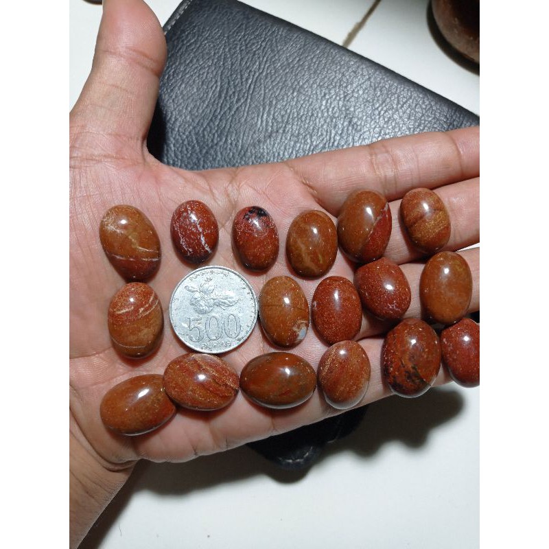 natural akik ati ayam (red jasper)