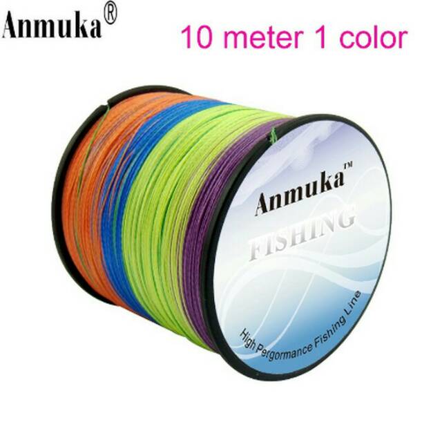 Senar pancing PE 300 meter pelangi powerful