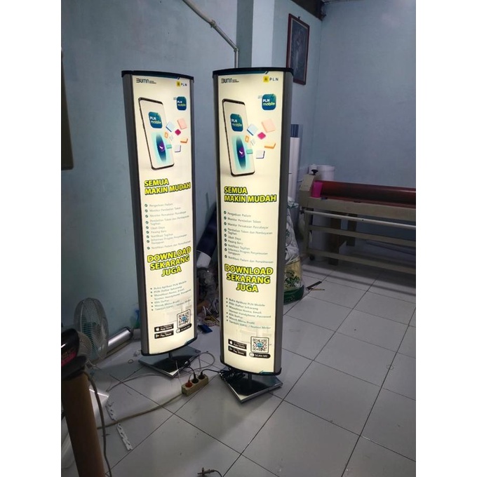 ROTARY LIGHT BOX / STAND LIGHT BOX / NEON BOX BERDIRI