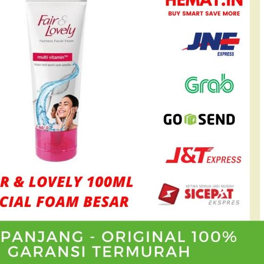 ◌ FAIR & LOVELY FACIAL FOAM 100 ML FAIR AND LOVELY FACIAL FOAM BESAR ✰