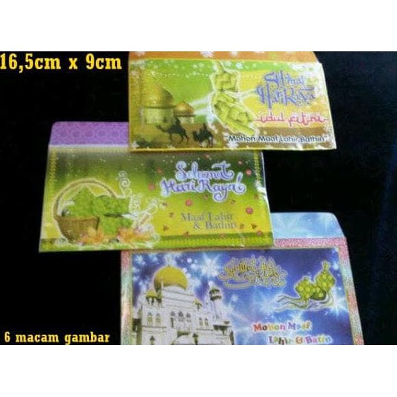 

Amplop Lebaran Formal Ukuran Besar 16 5 X 9 Cm