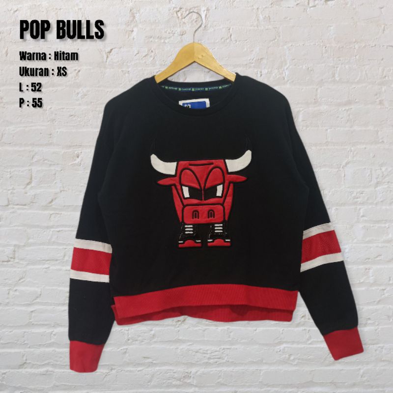 Crewneck Pancoat Pop Bulls Second