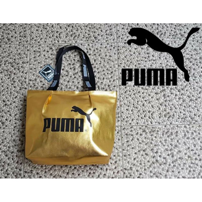 totebag wanita gold