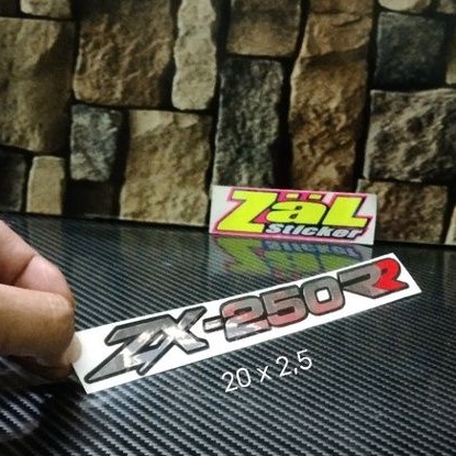 sticker ZX-250 RR sticker cutting