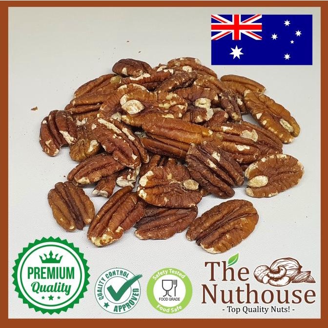 

1kg Roasted Pecan Nuts / Kacang Pecan Panggang (Premium Organic Nut)