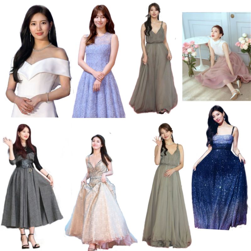 Stiker murah  bae su ji bae suzy suzy Miss A Dress up Drama Korea diy aesthetic tahan air stiker lap