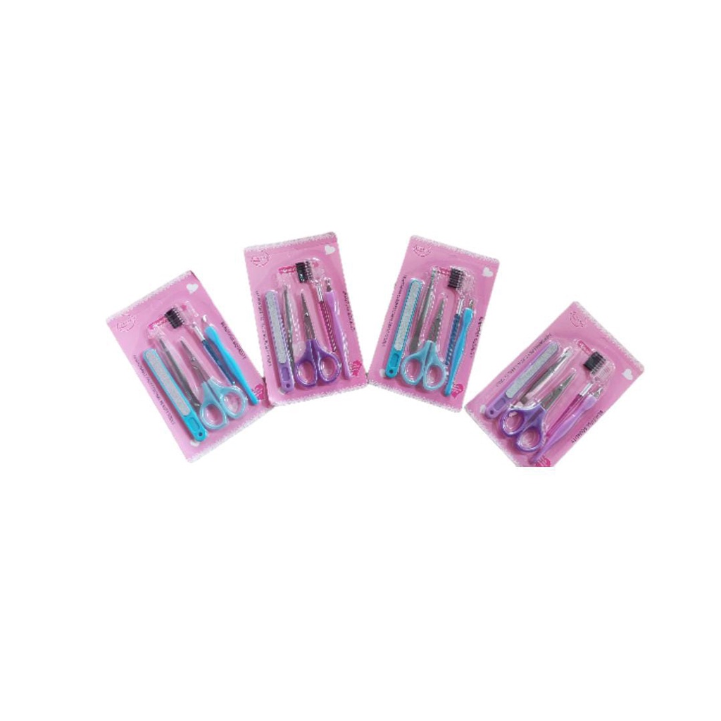 PAKET MEDICURE / MANICURIE PEDICURE KUKU TANGAN KAKI MURAH SET 5 IN1