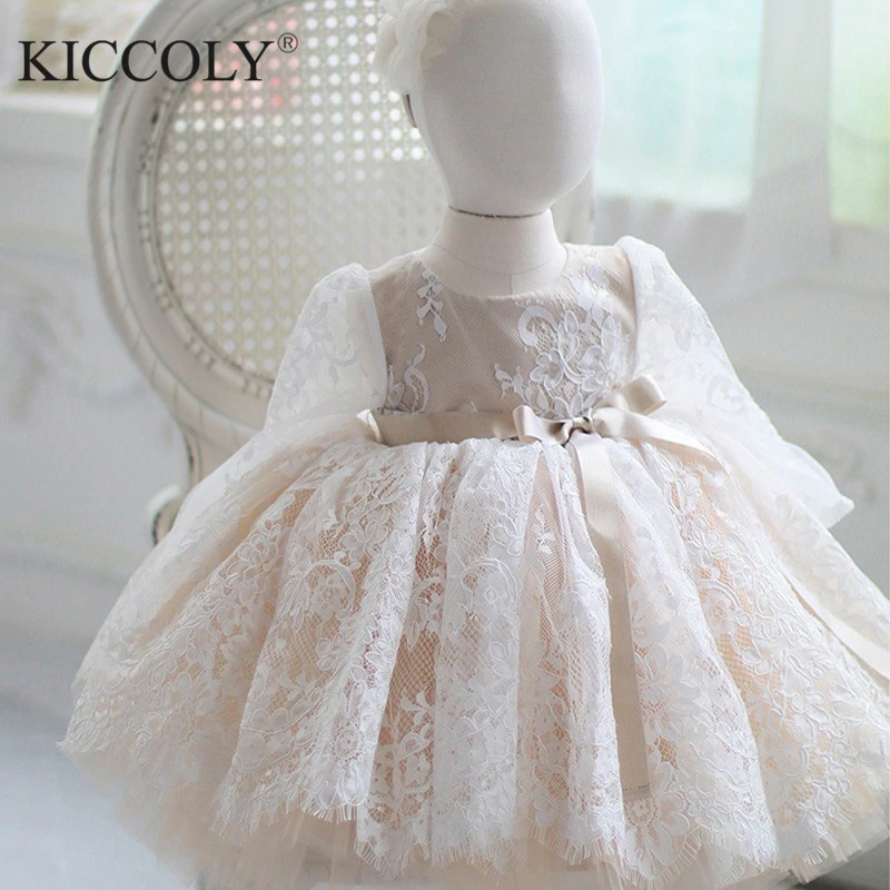 baby girl wedding gown