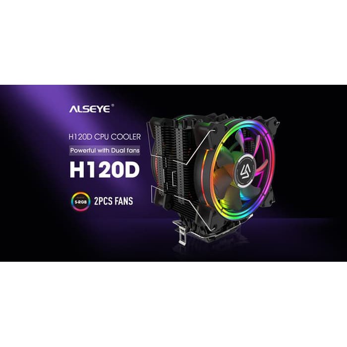 FAN PROCESSOR GAMING ALSEYE HALO H120D UNIVERSAL PLATFORM - CPU COOLER