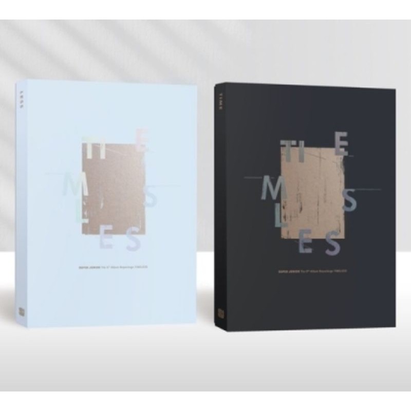 SUPER JUNIOR - ALBUM VOL.9 REPACKAGE TIMELESS  SHADOW VER BRIGHT PILIH VERSI SUJU