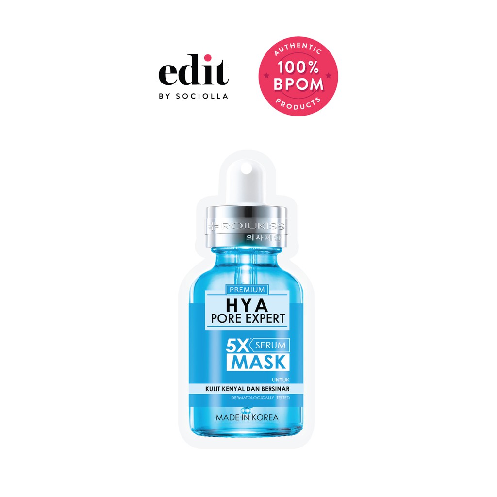 

Rojukiss Hya Pore Expert 5X Serum Mask - Size: 25 ml - Edit by Sociolla