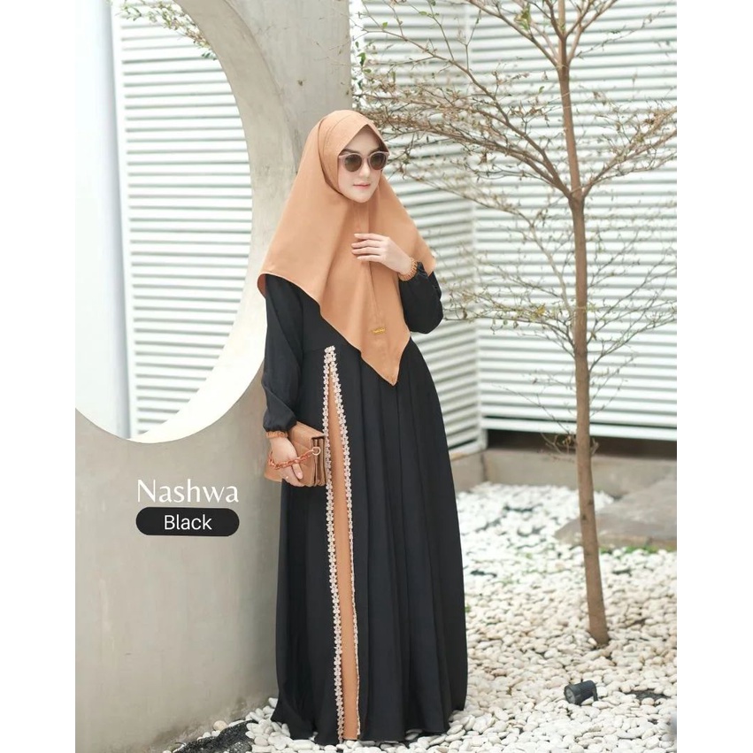 Murah MIDI DRESS RAYON PREMIUM LD 140 GAMIS SUSUN POLOS big size jumbo super adem termurah Keren