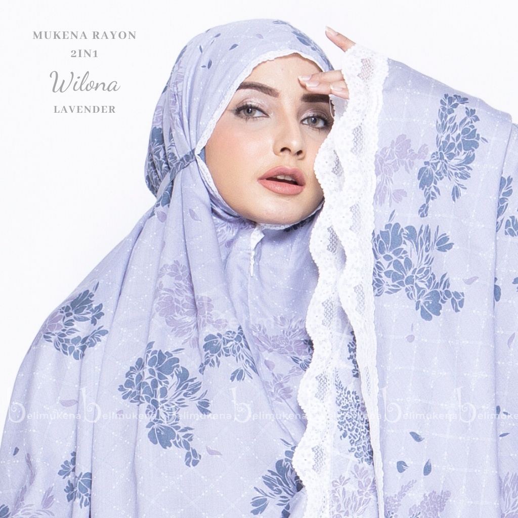 Mukena Dewasa Rayon Traveling 2in1 Wilona