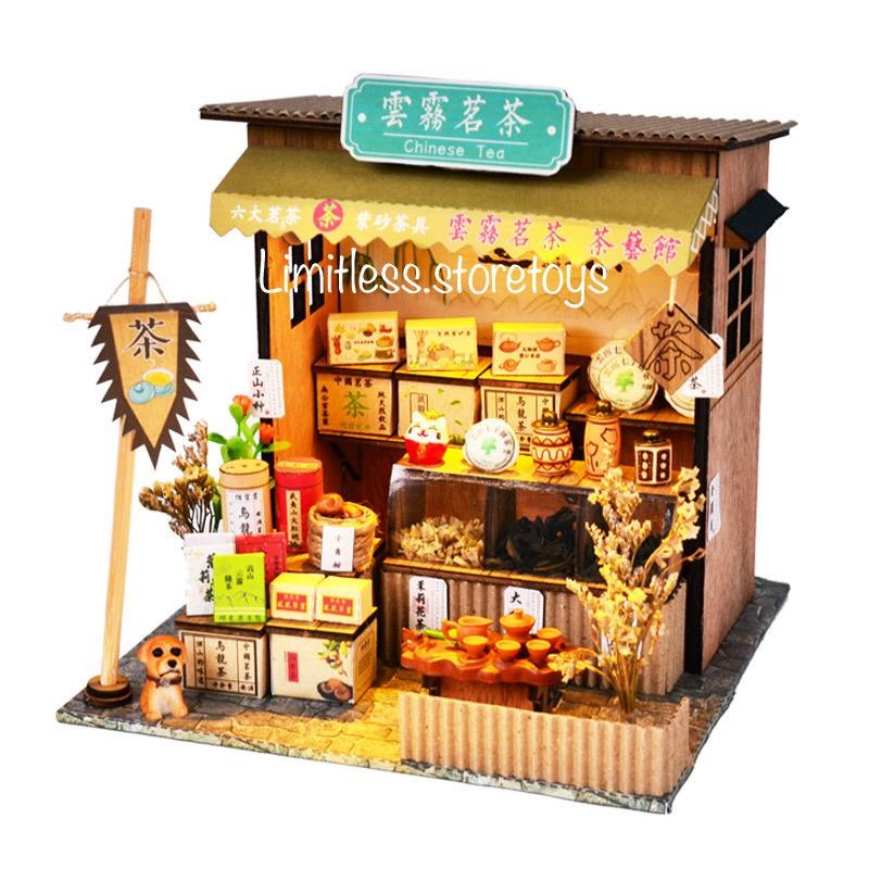 DIY MINIATURE CHINESE TEA BM-831 PUZZLE CRAF (DO IT YOURSELF) edukasi anak