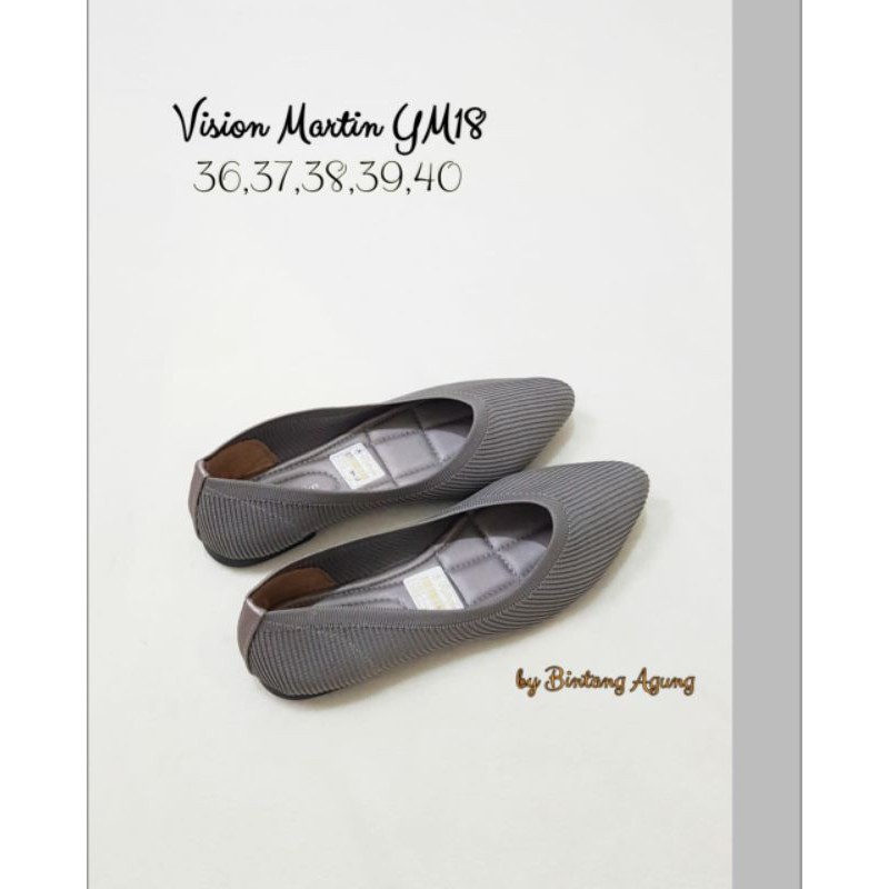 SEPATU FLAT RAJUT VISION MARTIN HNS01