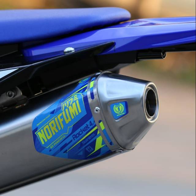 Knalpot Ori Norifumi WR 155 Rocket 4 Stainless -  WR155 Original