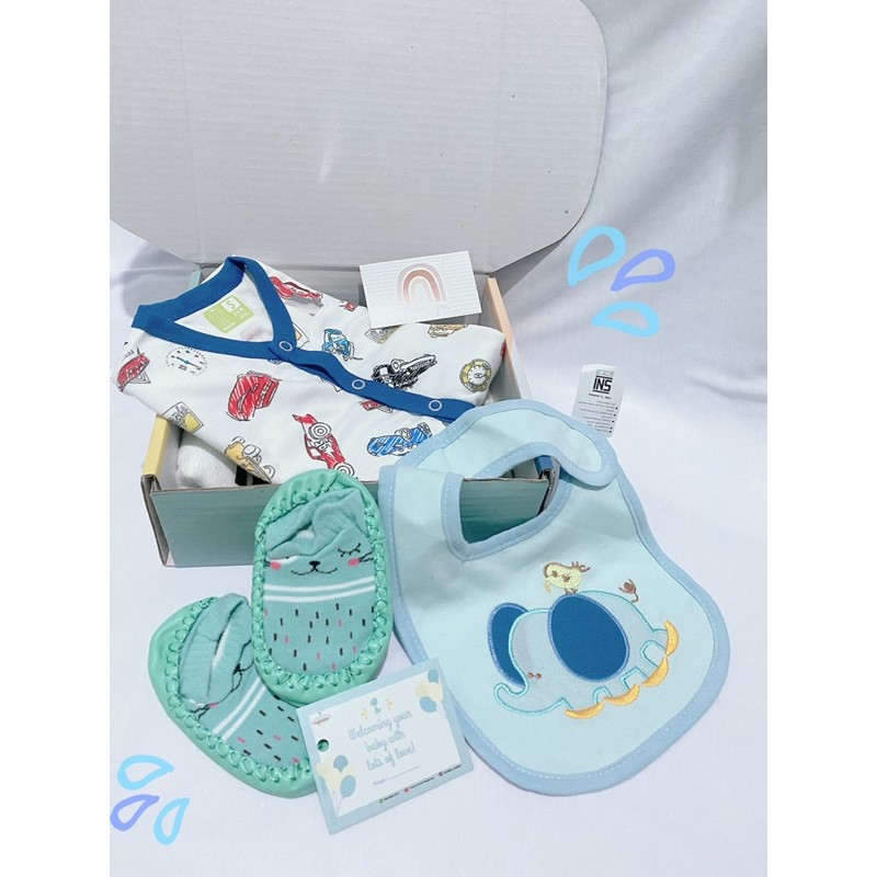 Hampers Jumsuit premium/ Kado bayi laki laki &amp; perempuan/ Kado melahirkan /Kado bagus murah