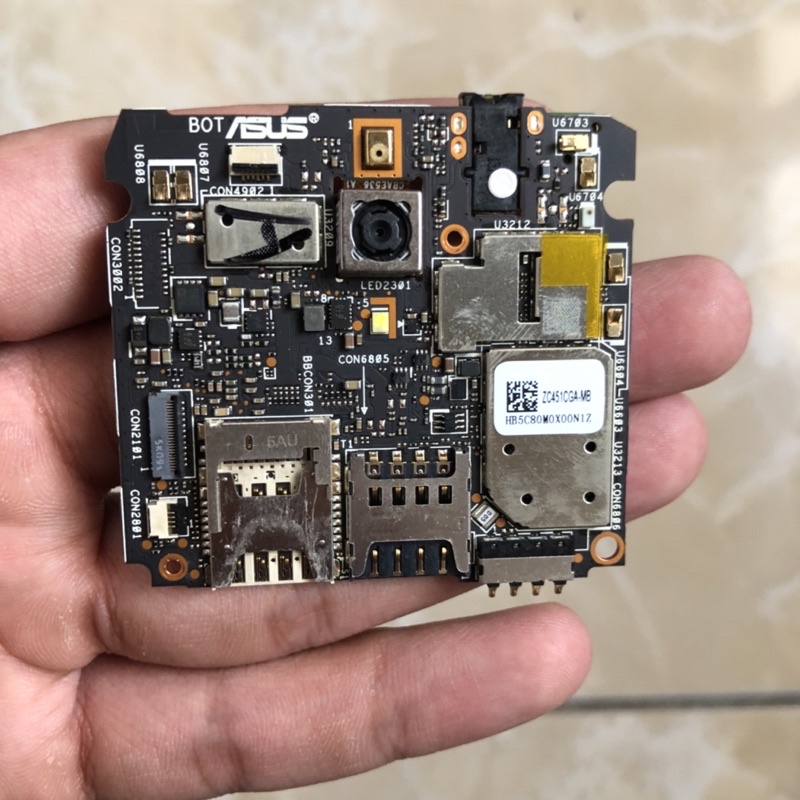 mesin asus z007 nyala logo