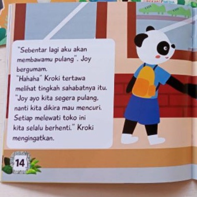 Buku Cerita Anak Fabel Pembentuk Karakter Lingkar Media Murah