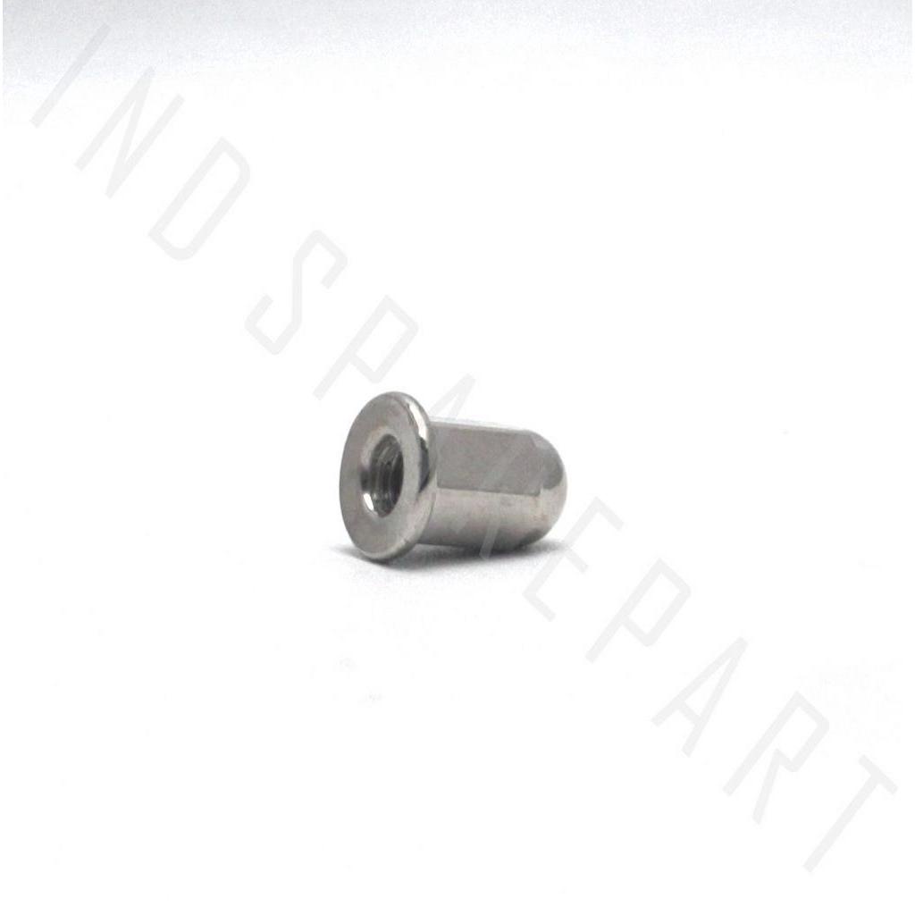 Mur-Nut Flange-Fleng Topi Tinggi 6 mm-6mm-M6-M