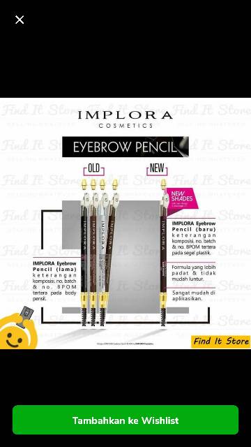 IMPLORA PENSIL ALIS - IMPLORA SOFTBROW NEW