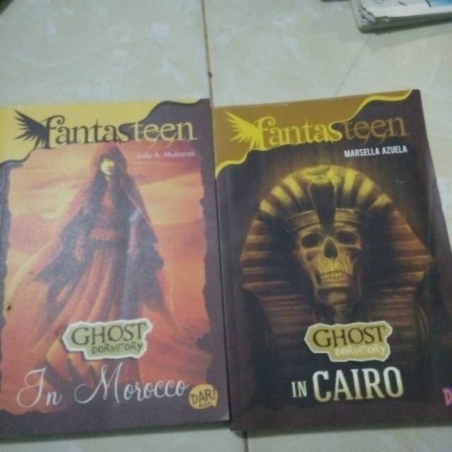 Paket 2 buku fantasteen: ghost dormitory in marroco dan ghost dormitory in cairo