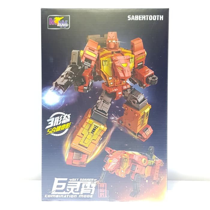 Jual Murah Saber Tooth War Eagle Weijiang aka Rampage Predaking POTP Combiner