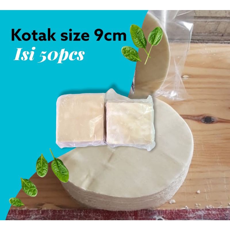 

Kulit Dimsum uk 9cm isi 50 lembar (KOTAK)