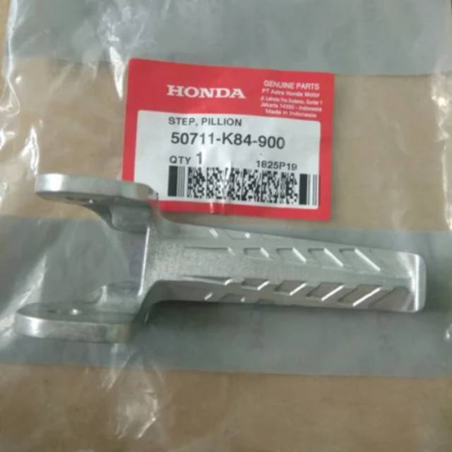 Pijakan kaki foot step CRF 150L belakang original