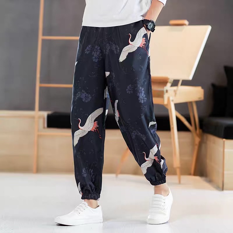 CELANA HAREM JOGGER IMPORT PRIA JEPANG HARAJUKU BIG SIZE M-5XL JY20