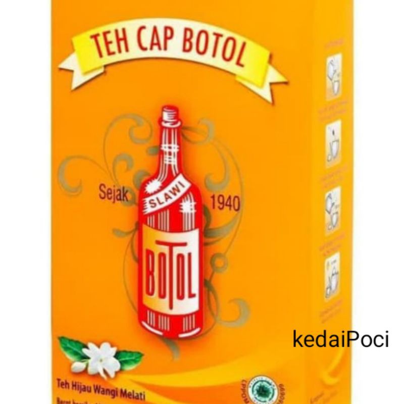 

Teh cap Botol Premium 100 gram (BP100) Bos (100gr x 5 pack)