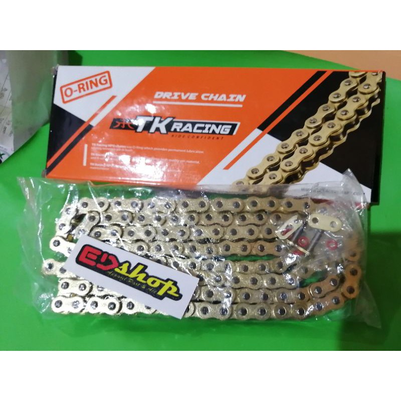 Rantai 520 TK O-RING 120L 130L CBR250 N250 Z250 R25 MT25 INAZUMA KLX250 RR MONO RACING 520HPO ORING
