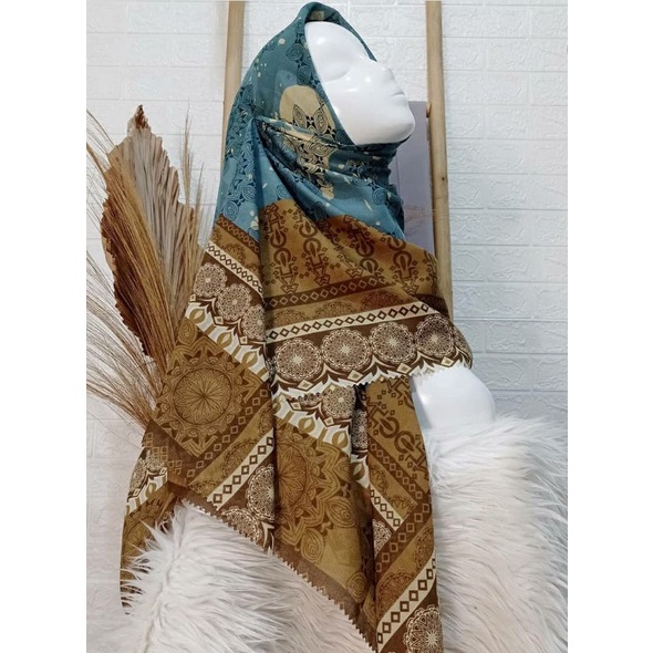 Hijab SegiEmpat Syar'i Voal Premium| Deka Premium| Deenay Kw| Hijab Jumbo (Grosir Min 12 Pcs)