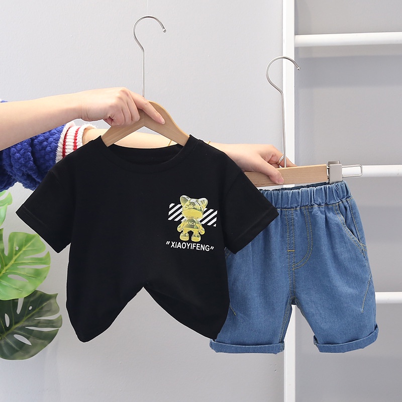 Setelan Anak Laki Laki BRAM Baju Fashion Anak Trendy Kekinian Korean Style Import