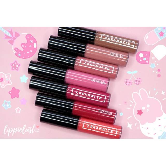  Emina Creamatte Cream Matte Creammatte Lip Cream READY 