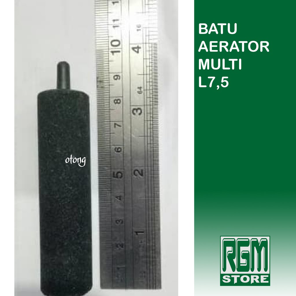 batu aerator MULTI hitam 7,5 cm gelembung udara aquarium aquascape