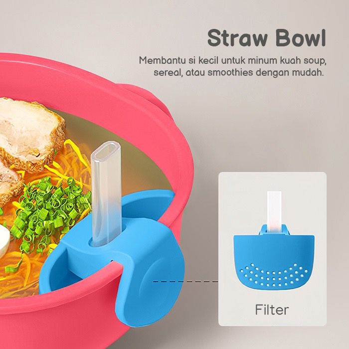 Moro - Moro 3in1 Snack Bowl 250ml - Mangkok Makan Bayi / Peralatan Makan Bayi