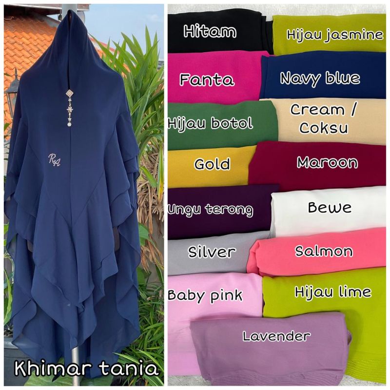 khimar tania by rizky ananda