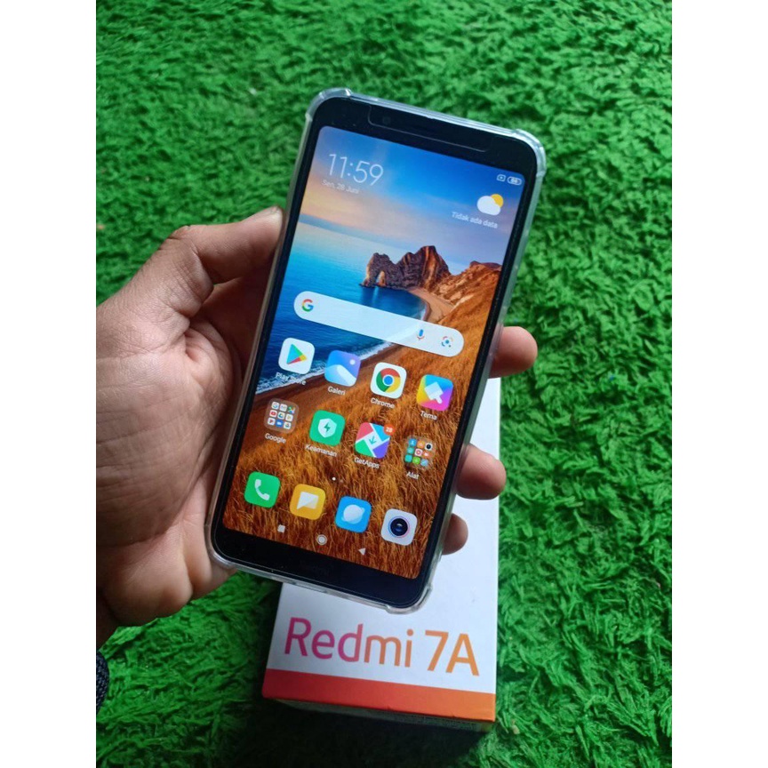 HP REDMI 7A RAM 2/16 FULSET SECOND (BEKAS)